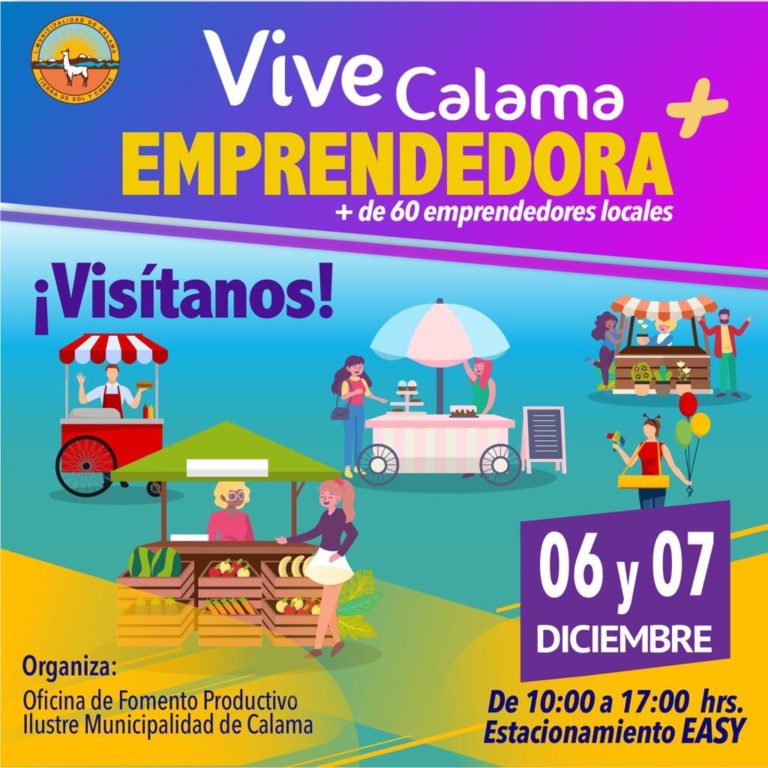 [#InfoCoWeb] Más de 60 comerciantes darán vida a Feria de Emprendimiento en #Calama