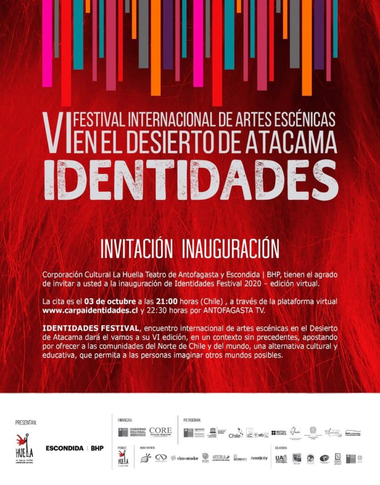 [#AgendaCoWeb] Participa de la edición virtual del VI Festival IDENTIDADES