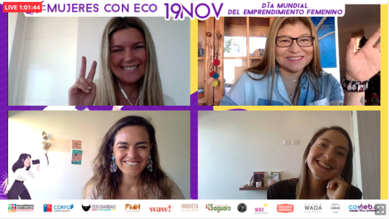 Mujeres con Eco convocó a destacadas mujeres chilenas alrededor del mundo