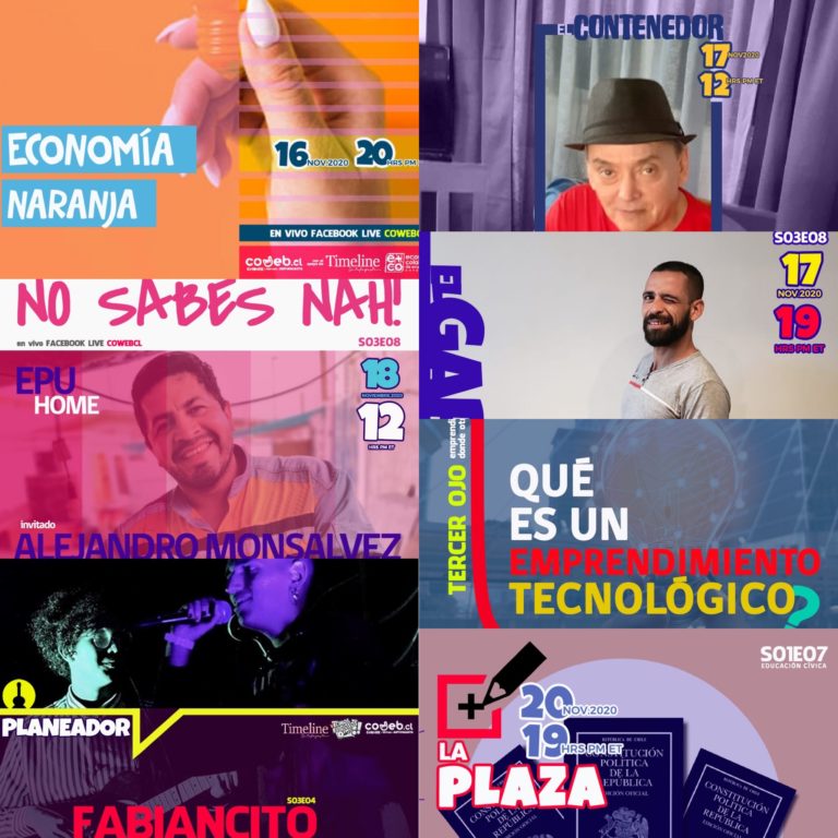 [#AgendaCoWeb] ¡Motiva tu semana con la mejor programación!