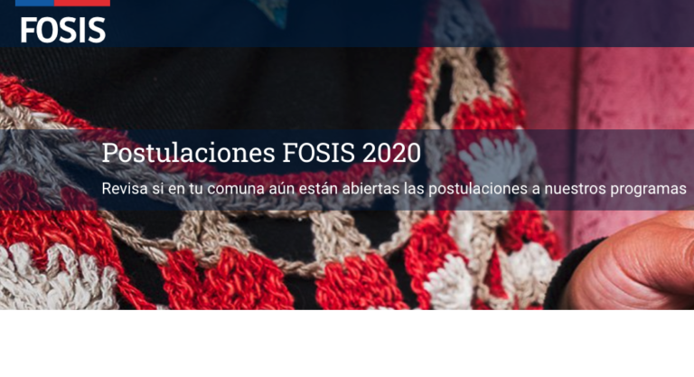 Postula a los fondos de reactivación del emprendimiento de Fosis