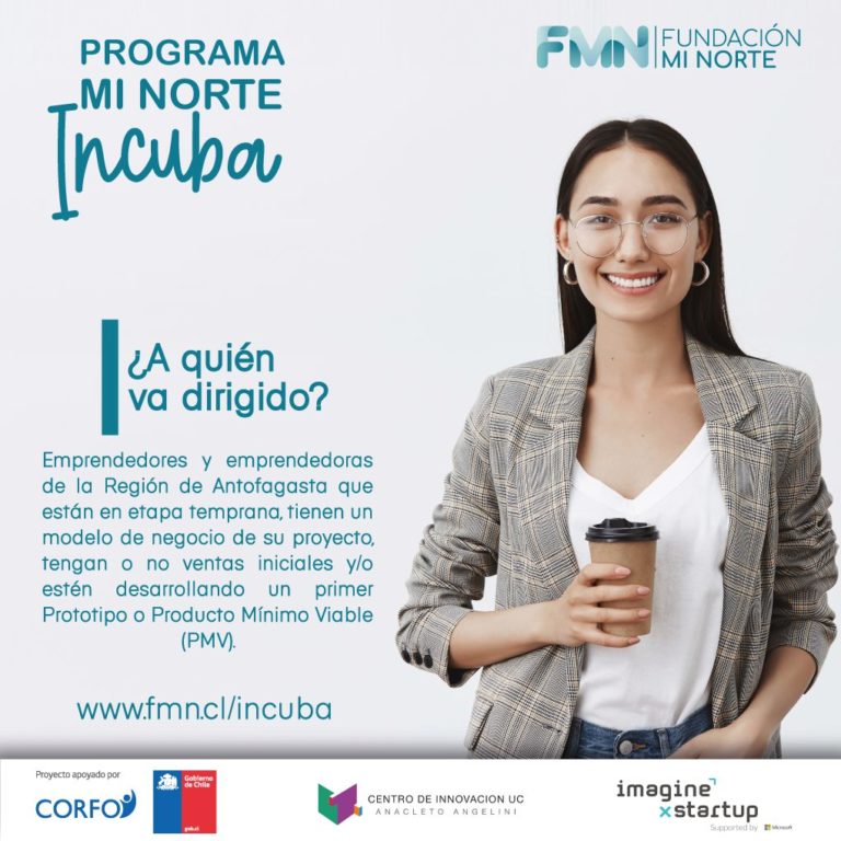 [#AgendaCoWeb] Participa en el Taller de Postulación a Mi Norte Incuba
