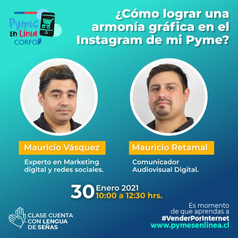 [#AgendaCoWeb] Clase gratis para mejorar el Instagram de tu Pyme