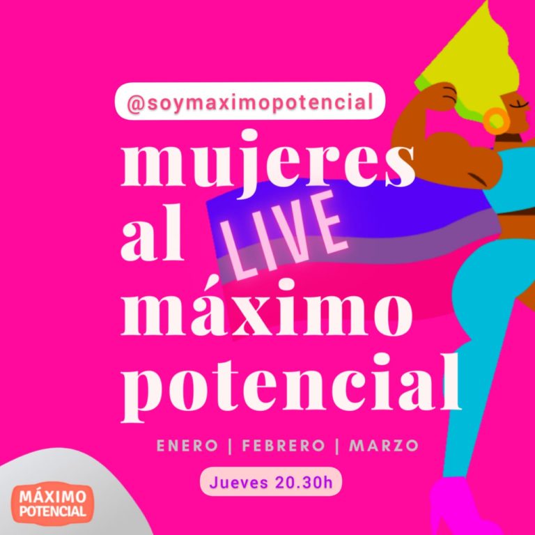 [#AgendaCoWeb] ¡Participa en el segundo ciclo de Mujeres al Máximo Potencial!