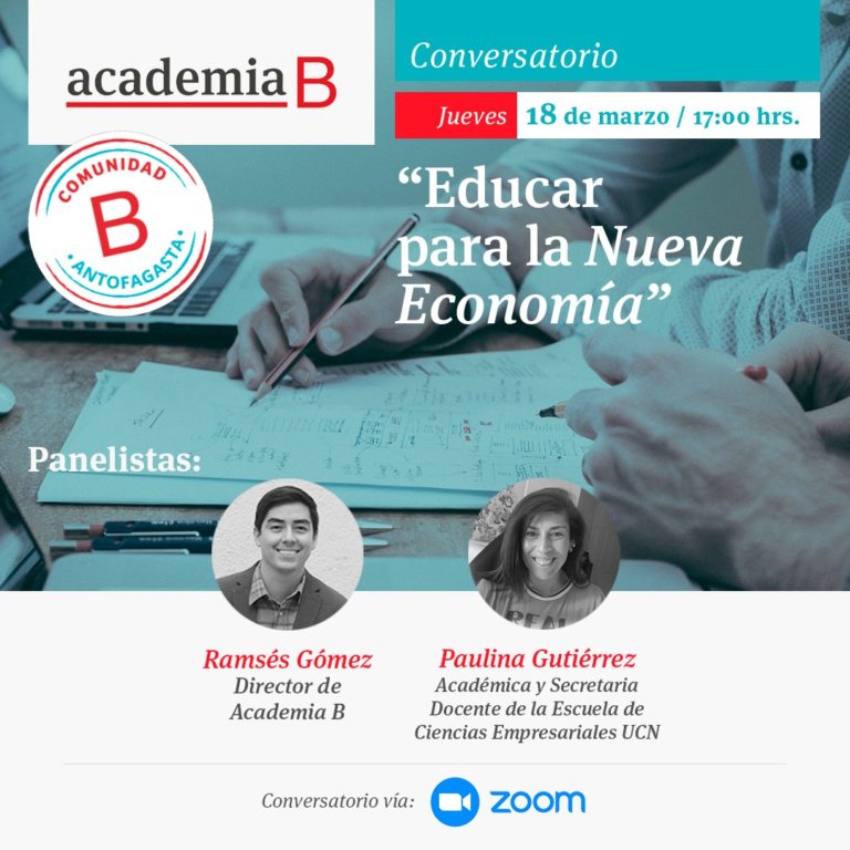 [#AgendaCoWeb] Conversatorio: Educar para la Nueva Economía