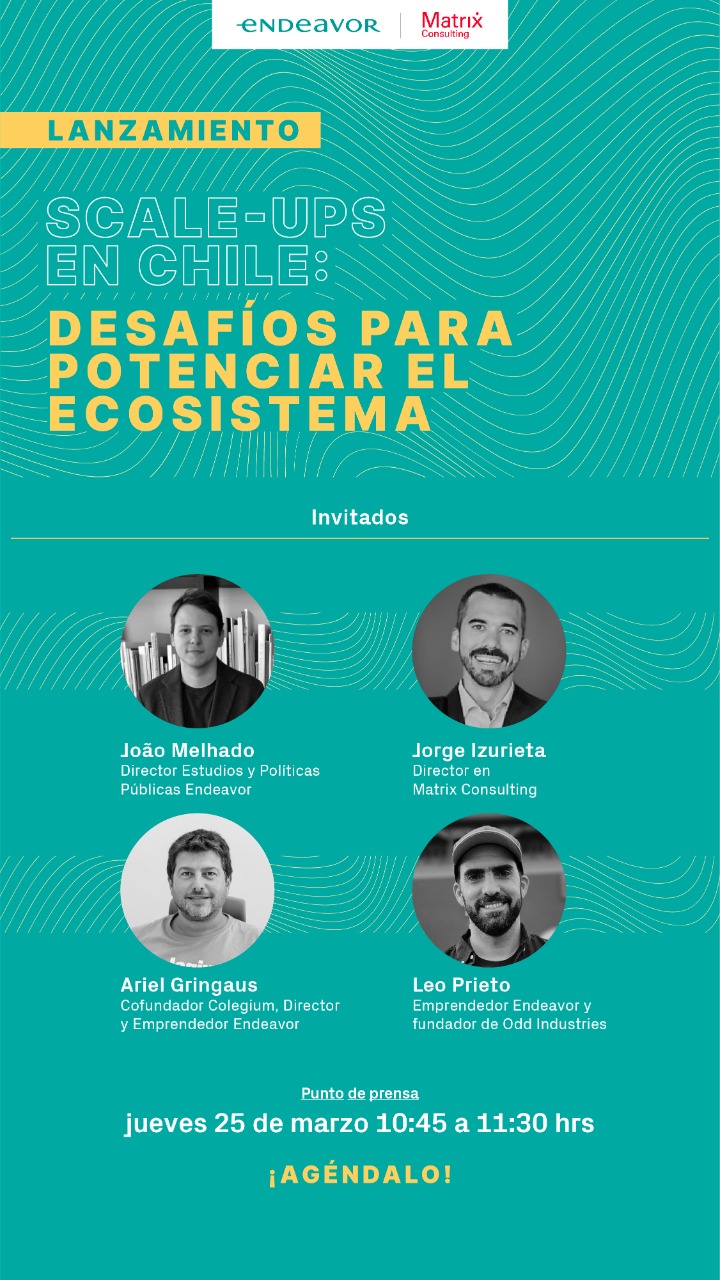 Punto de Prensa Scales-Up de Endeavor