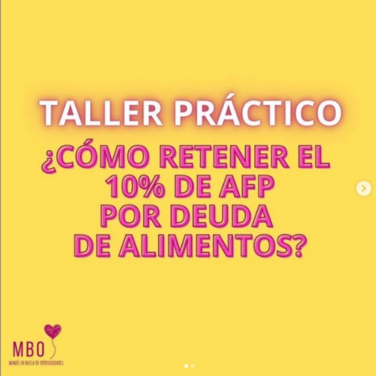 Nuevo Taller Práctico de Mamá en Busca de Oportunidades
