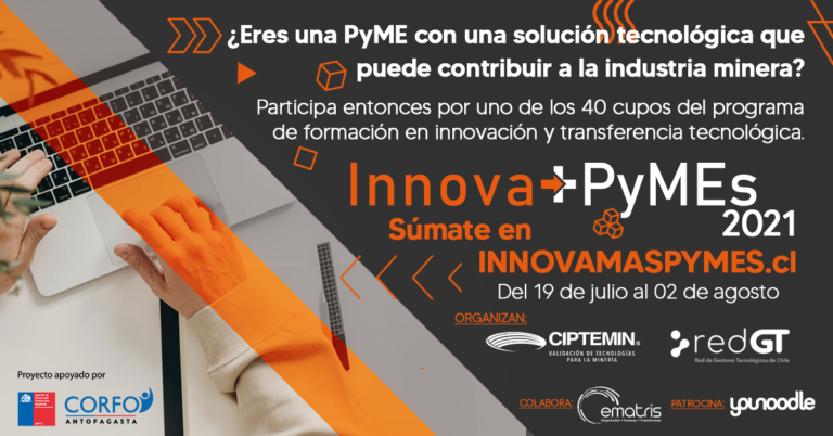 INNOVA+PYMES: REFORZARÁ LA INNOVACIÓN Y EXPANSIÓN MINERA