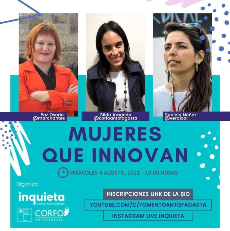 ¡MIÉRCOLES! MUJERES QUE INNOVAN