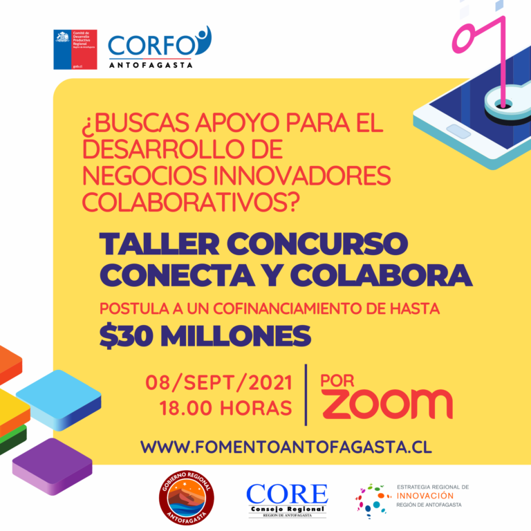 ¡ASISTE! TALLER DEL CONCURSO CONECTA Y COLABORA