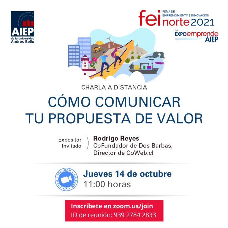 FEI NORTE 2021: «CÓMO COMUNICAR TU PROPUESTA DE VALOR»