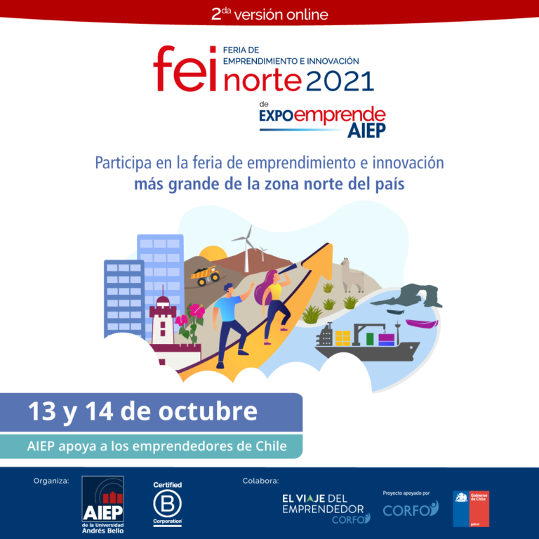 ¡PARTICIPA EN LA FERIA DE EMPRENDIMIENTO E INNOVACIÓN, FEI NORTE 2021!