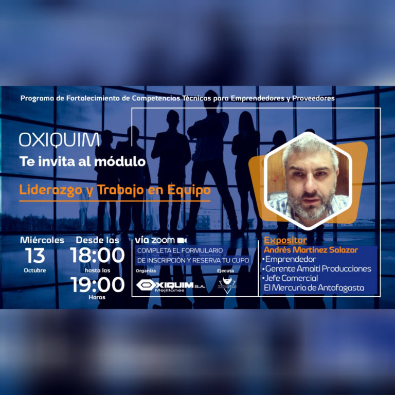 ASISTE AL TALLER SOBRE LIDERAZGO Y TRABAJO EN EQUIPO