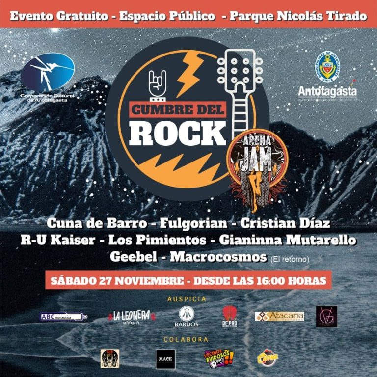 CUMBRE DEL ROCK “ARENA JAM” 2021