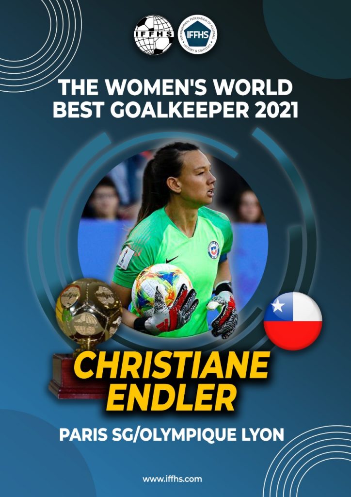 CHRISTIANE ENDLER ES ELEGIDA COMO LA MEJOR PORTERA DEL AÑO