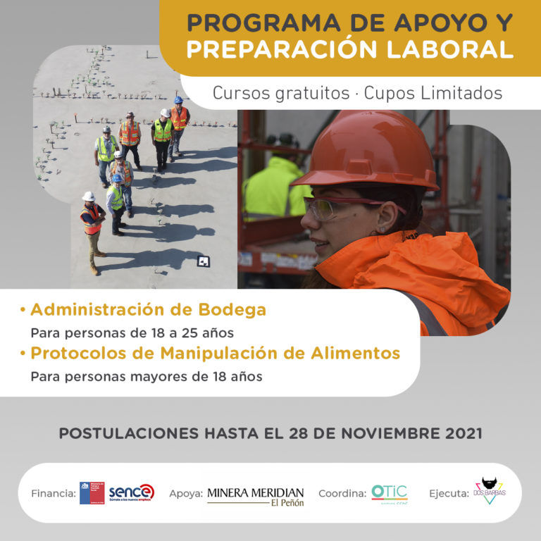PARTICIPA DEL PROGRAMA DE APOYO Y PREPARACIÓN LABORAL
