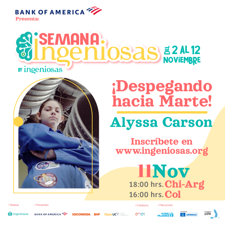 ALYSSA CARSON PRESENTA: ¡DESPEGANDO HACIA MARTE!