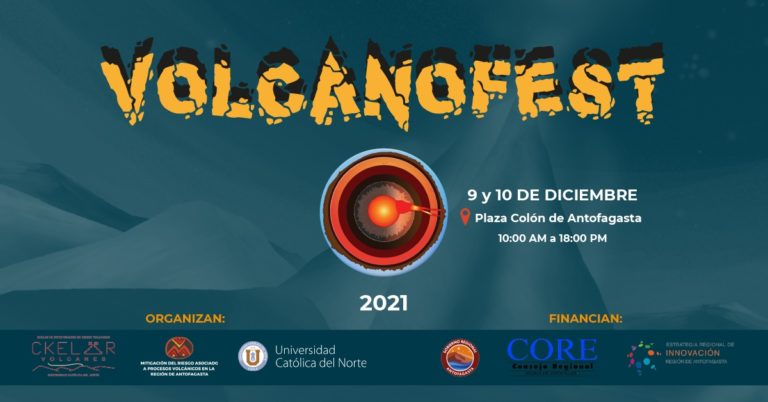 SÉ PARTE DE LA FERIA CIENTÍFICA “VOLCANOFEST 2021”