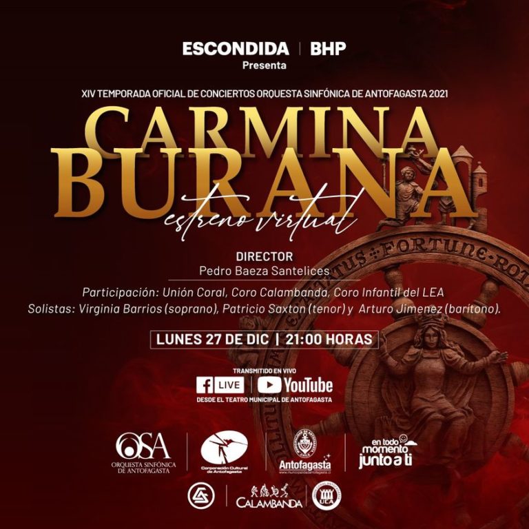 ESTRENO VIRTUAL: “CARMINA BURANA”