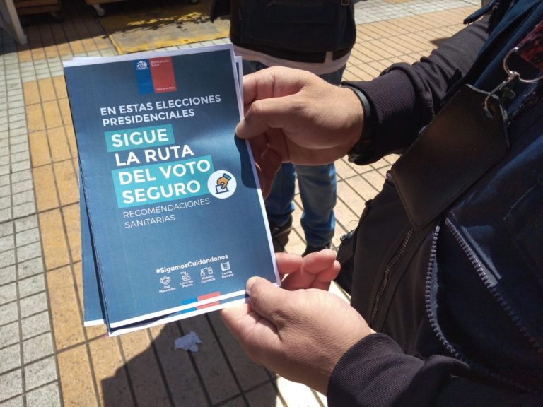 SALUD DIFUNDE MEDIDAS DE AUTOCUIDADO PARA SEGUNDA VUELTA PRESIDENCIAL