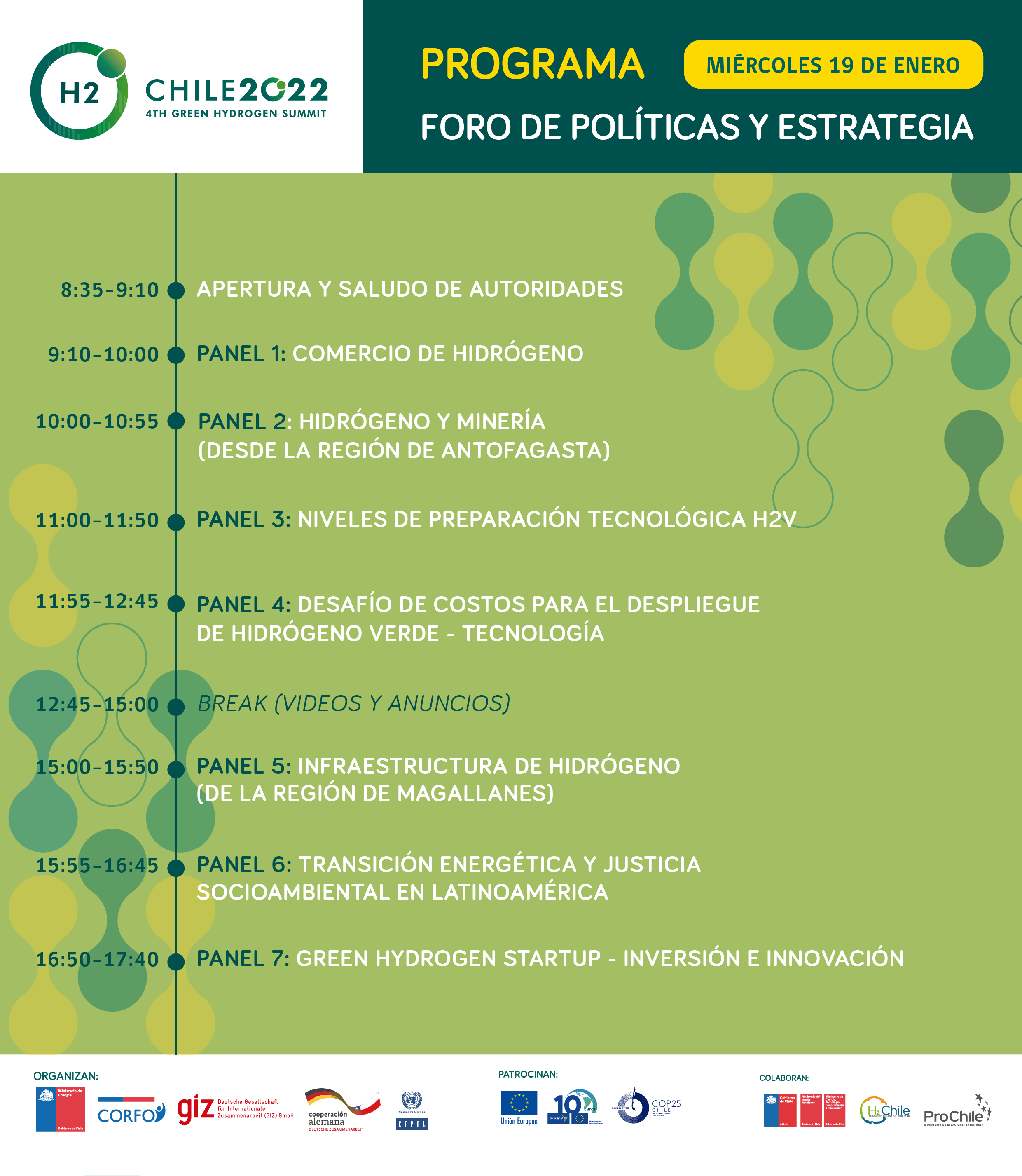 GREEN HYDROGEN SUMMIT CHILE 2022