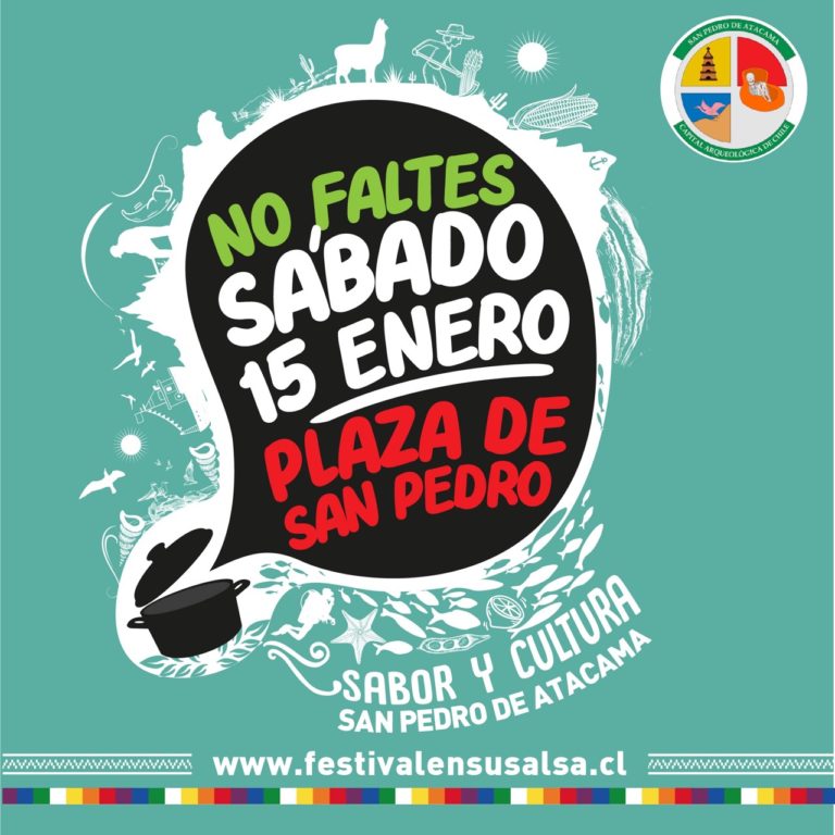 ¡FESTIVAL EN SU SALSA LLEGA A SAN PEDRO DE ATACAMA!