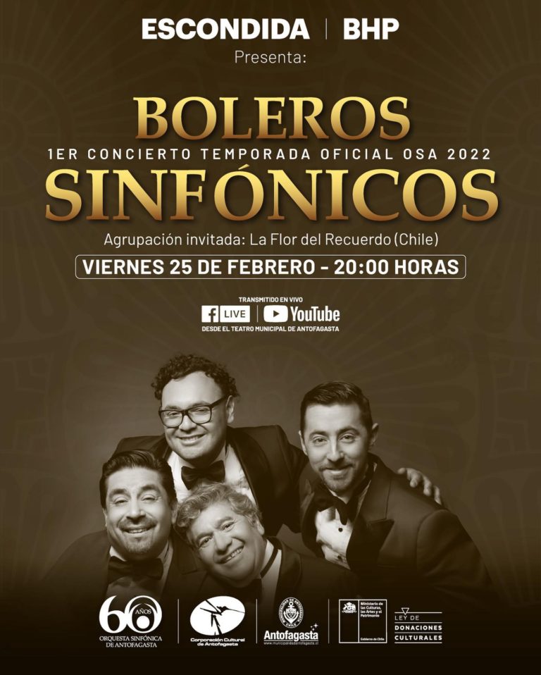 FLOR DEL RECUERDO SE PRESENTARÁ EN TEATRO MUNICIPAL