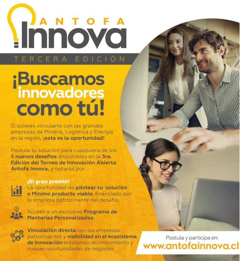 ANTOFA INNOVA CONECTARÁ EMPRENDIMIENTOS CON EMPRESAS DE LA ZONA