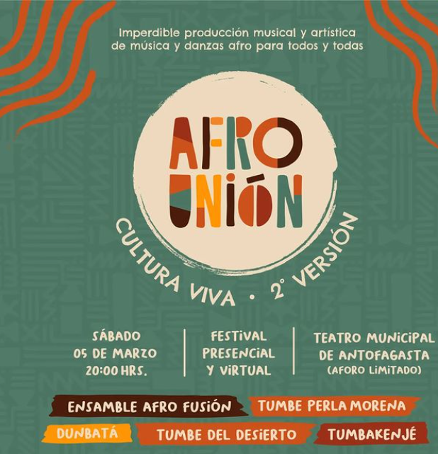 ¡SORPRÉNDETE EN EL FESTIVAL AFRO UNIÓN CULTURA VIVA!