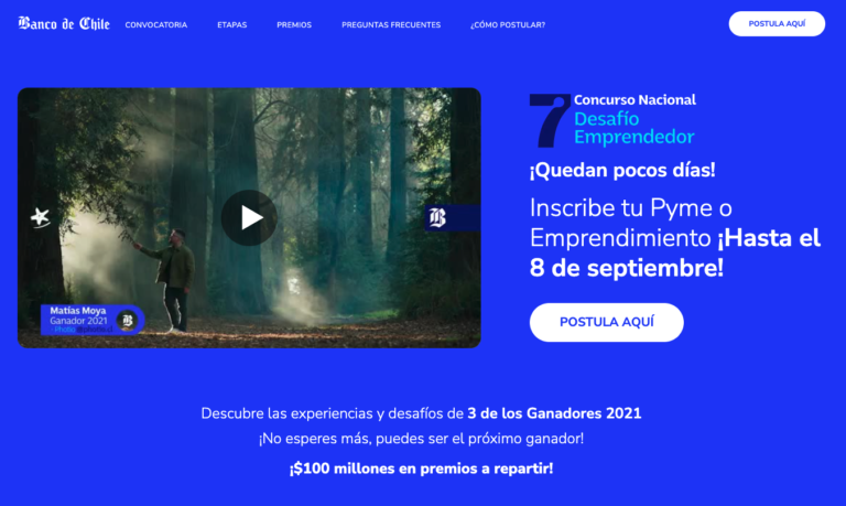 PARTICIPA EN EL CONCURSO DESAFÍO EMPRENDEDOR