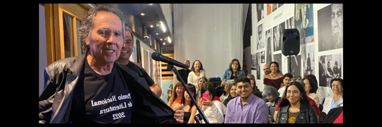 HERNÁN RIVERA LETELIER RECIBIÓ HOMENAJE DE ARTISTAS Y AUTORIDADES REGIONALES