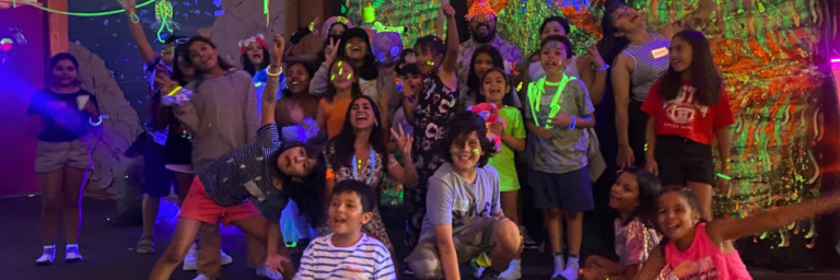 Niñas y niños disfrutaron la Fiesta de las Luces en Cecrea Antofagasta