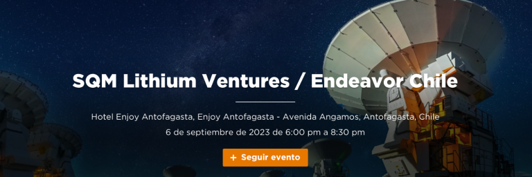 Participa en el Kick Off de SQM Lithium Ventures