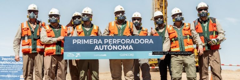 Perforadora autónoma Lomas Bayas