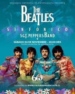 Vive The Beatles Sinfónico con Sgt. Peppers Band