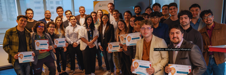Los cuatro proyectos premiados en la primera Hackathon 