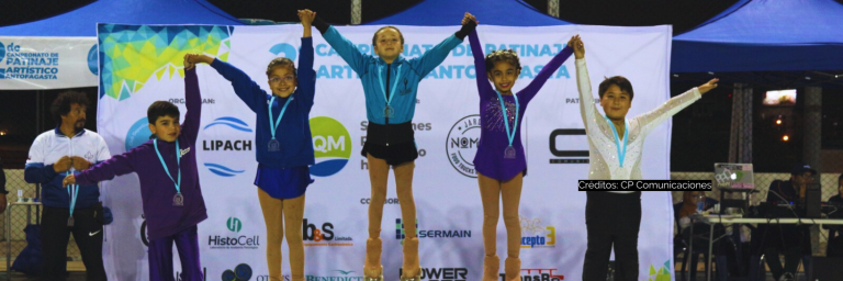 El patinaje artístico se vivió en Antofagasta