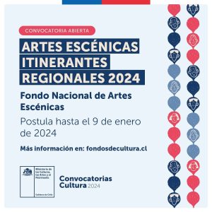 Programa de Artes Escénicas Itinerantes Regionales 2024