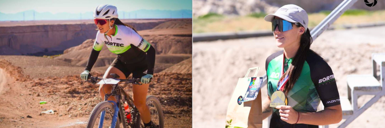 La Ruta del Deportista: Andrea Yuvancic y sus logros en el ciclismo